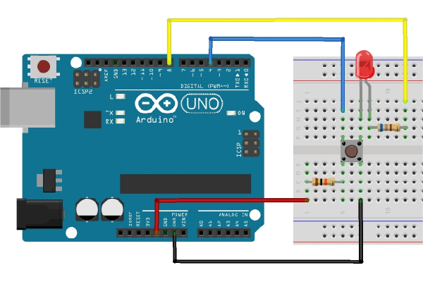 Arduino Interfacing With Switch